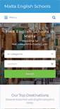 Mobile Screenshot of maltaenglishschools.com